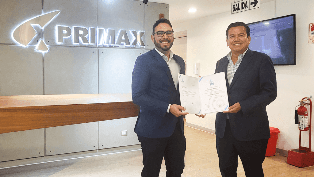 202 PRIMAX LOGRA ACREDITAR SUS OPERACIONES CON SELLO DE SOSTENIBILIDAD DE ICONTEC