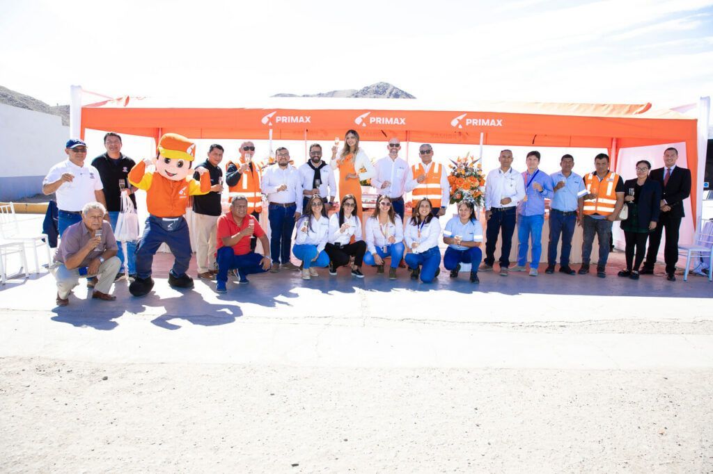 92 PRIMAX inaugura operación de GNV para buses y camiones en estación en Nazca