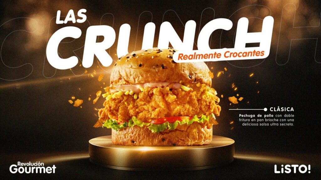 90 Amor a primera mordida: LiSTO! apuesta por una nueva línea de sándwiches Gourmet y lanza las “Crunch”