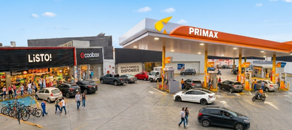 Haz crecer tu negocio en una ubicación estratégica dentro de las estaciones de servicio Primax.